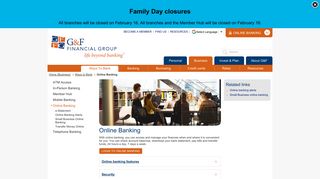 G&F Financial Group - Online Banking