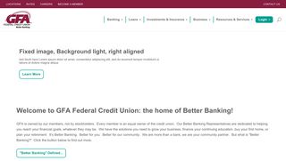 Home | gfafcu.com - GFA Federal Credit Union