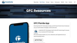 Resources | GFConline - Grace Family Church