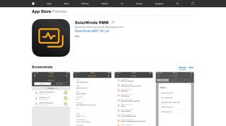 SolarWinds RMM on the App Store - iTunes - Apple