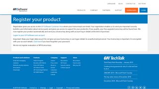 Register your product - GFI Software
