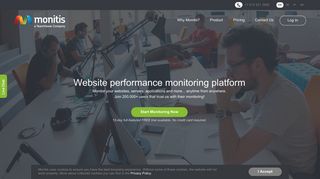 Monitis: Web Performance Monitoring Tools