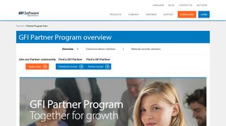 GFI Partner Program overview for Partners - GFI Software