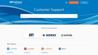 Support - GFI Accounts - GFI Software