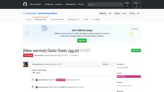 [New service] Gadu Gadu (gg.pl) · Issue #1087 · ramboxapp ... - GitHub