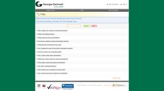 VZ Orientation: GGC: FAQs