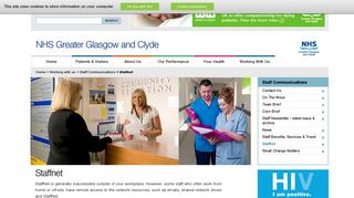 NHSGGC : Staffnet - NHS Greater Glasgow and Clyde