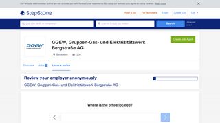 Ratings for GGEW, Gruppen-Gas- und Elektrizitätswerk Bergstraße AG ...