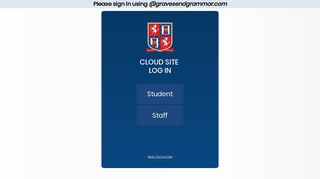 Gravesend Grammar Cloud Site