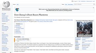 Tom Clancy's Ghost Recon Phantoms - Wikipedia