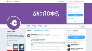 GhostCodes (@GhostCodes) | Twitter