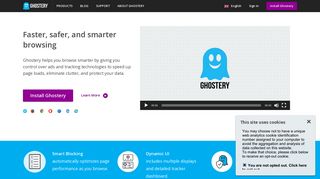 Ghostery Makes the Web Cleaner, Faster and Safer!