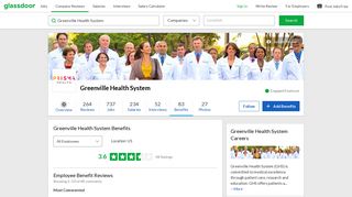 Greenville Health System Employee Benefits and Perks | Glassdoor