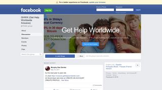 GHWX (Get Help Worldwide Xclusive) Public Group | Facebook