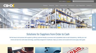 Supplier Solutions | GHX
