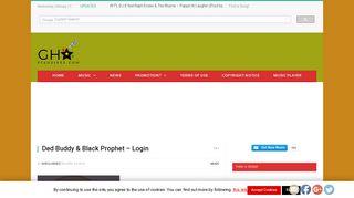 Ded Buddy & Black Prophet – Login | GhXclusives.Com
