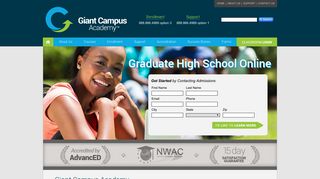 Giant Campus Academy: Online High School, Fully Accredited