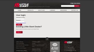 Dealer Login | Little Giant Products