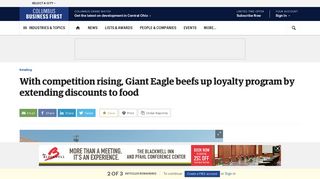 Giant Eagle Fuelperks+ loyalty program lets shoppers opt for up to 20 ...