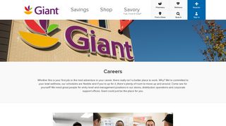 Giant Food Careers - Careers - GiantFood