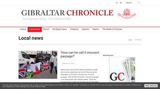 Local news - Gibraltar Chronicle