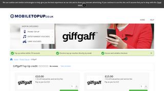 Giffgaff top up? Buy your prepaid credit online from £10