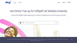 Send Giffgaff Mobile Top-up. Get Online Top-up Giffgaff UK Phones ...