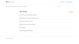 Gift Shop – IRI Shopper Panel