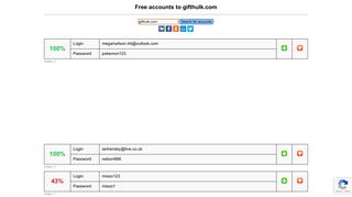 gifthulk.com - free accounts, logins and passwords