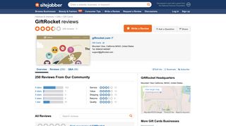 GiftRocket Reviews - 249 Reviews of Giftrocket.com | Sitejabber