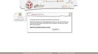Giftster | find an existing group to join | wish list and gift registry for ...