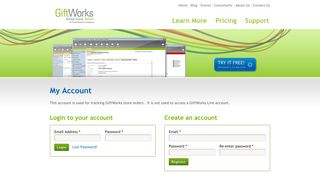 My Account - GiftWorks