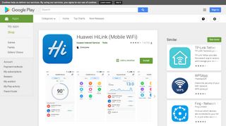 Huawei HiLink (Mobile WiFi) – Apps bei Google Play