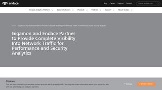Endace and Gigamon Announce Technology Partnership - Endace
