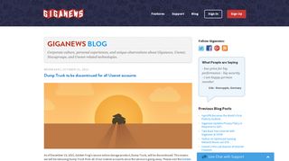 Usenet Newsgroups Blog (Posts about Dump Truck) - Giganews