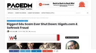 Biggest Edu Scam Ever Shut Down: Gigats.com & Softrock Fraud ...
