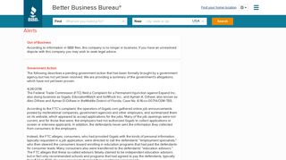 Gigats | Business Details | Better Business Bureau® Profile
