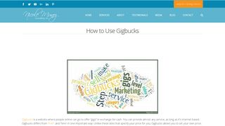 How to Use Gigbucks - Nicole Munoz Consulting, Inc.