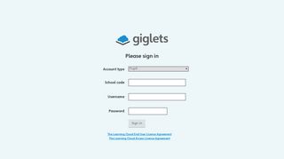 Please sign in - Giglets