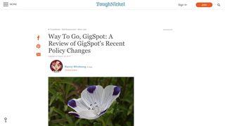 Way To Go, GigSpot: A Review of GigSpot's Recent Policy Changes ...