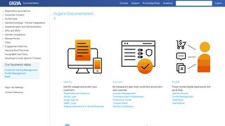 Gigya's Documentation - Gigya Documentation - Developers Guide