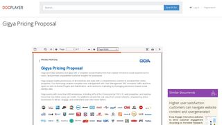 Gigya Pricing Proposal - PDF - DocPlayer.net