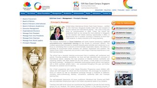 Principal's Message | Global Indian International School (GIIS) | East ...