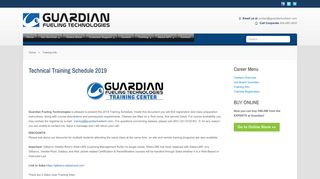 Training Info - Guardian Fueling Technologies