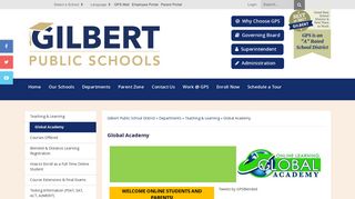 Global Academy - Gilbert Public School District