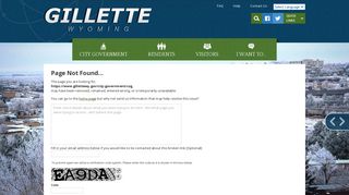 Account Log In | Gillette, WY