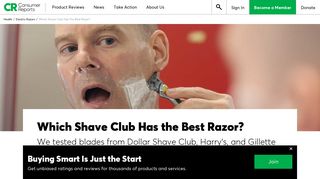 Which Shave Club Has the Best Razor? - Consumer Reports