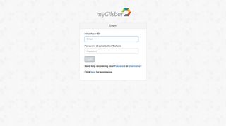myGilsbar.com > Accounts >