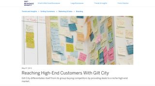 Reaching High-End Customers With Gilt City - American Express