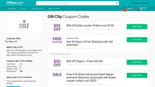 50% off Gilt City Coupons & Promo Codes 2019 - Offers.com